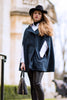 Navy Grace Hooded